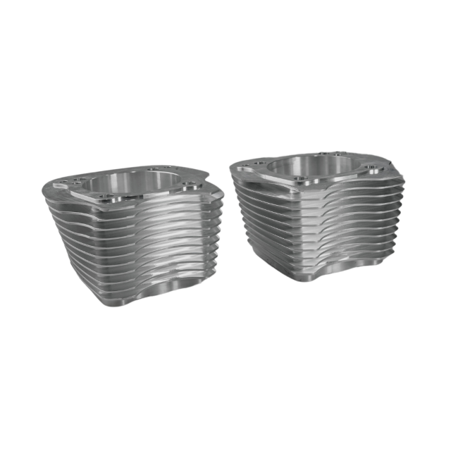 Billet Cylinder Block For Milwaukee 8 (Touring 2018+) featuring precision-machined aluminum construction for high-performance engine upgrades.