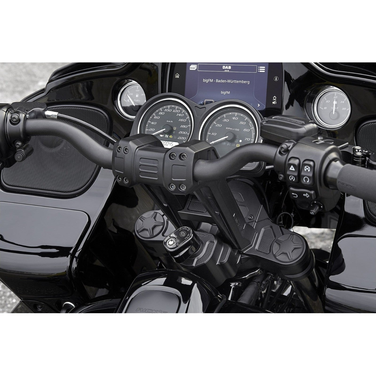 Rick's Clubstyle Triple Tree for OEM Speedo (Road Glide 2014-2023)