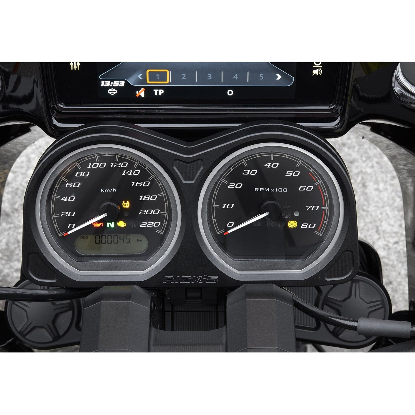 Rick's Clubstyle Triple Tree for OEM Speedo (Road Glide 2014-2023)