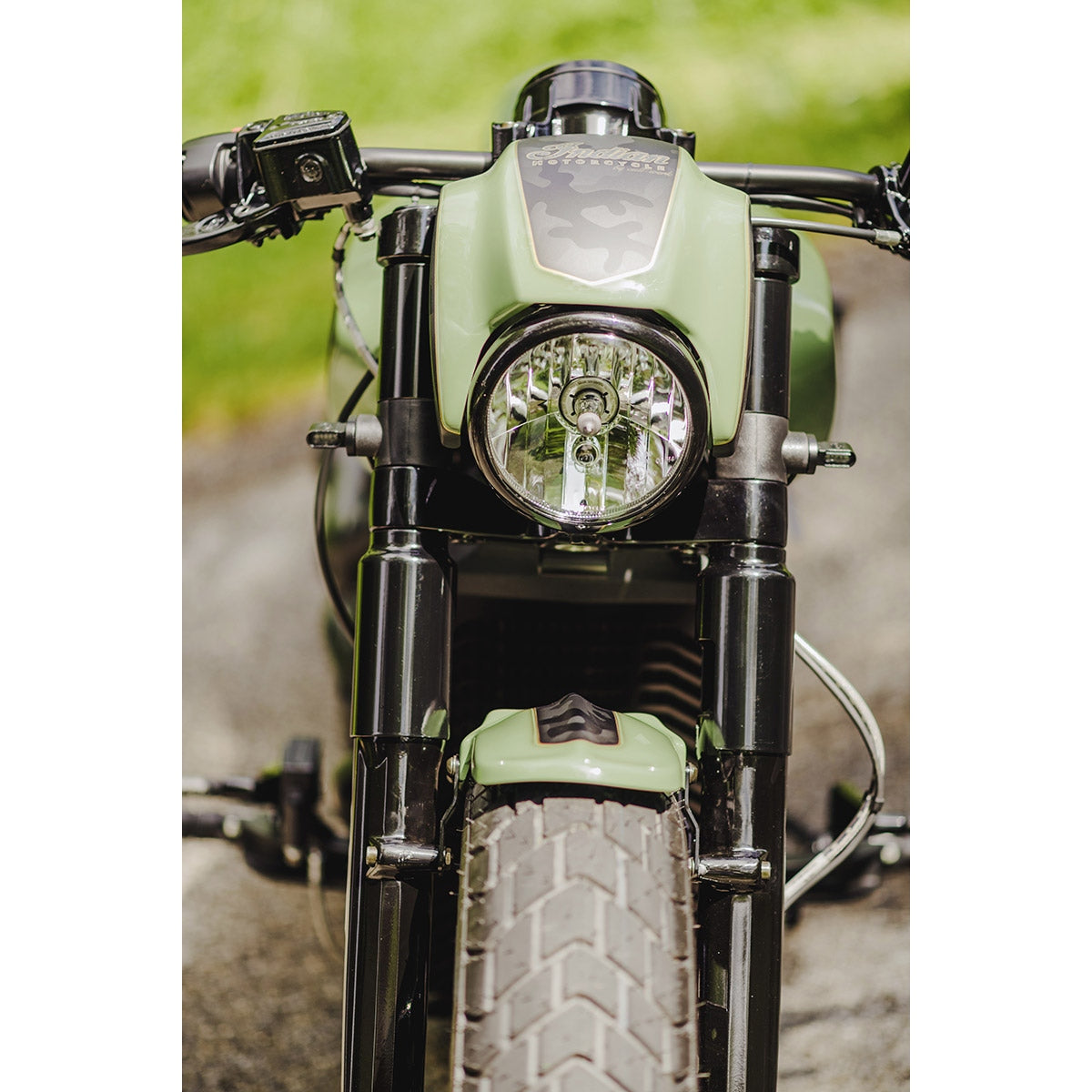 Cult-Werk Front fender OLD SCHOOL Scout 2015+