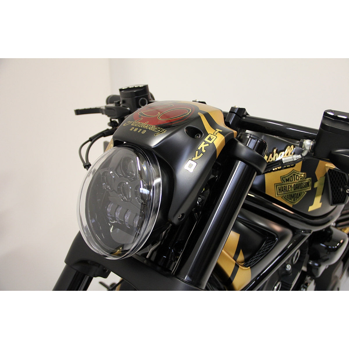 Cult-Werk Headlight lowering kit Night Rod Special 2012-2017