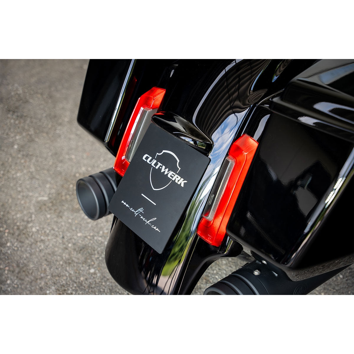 Cult-Werk Rear fender "Bagger" V1 Touring CVO 2023 & Touring 2024