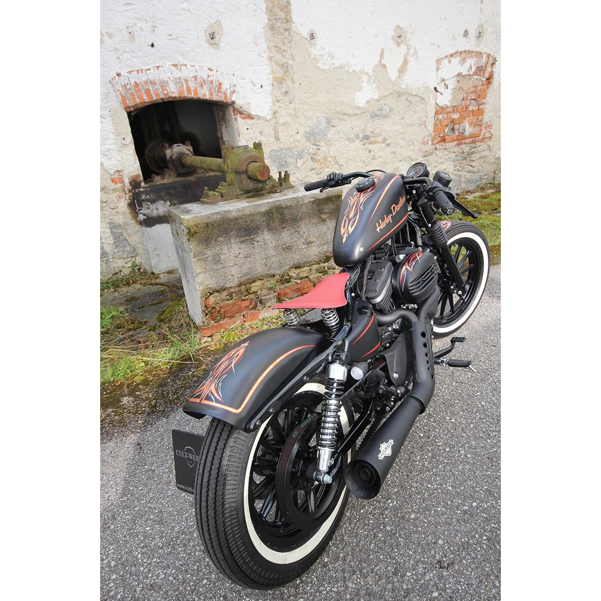 Cult-Werk Rear fender ORIGINAL STYLE Sportster 2004+