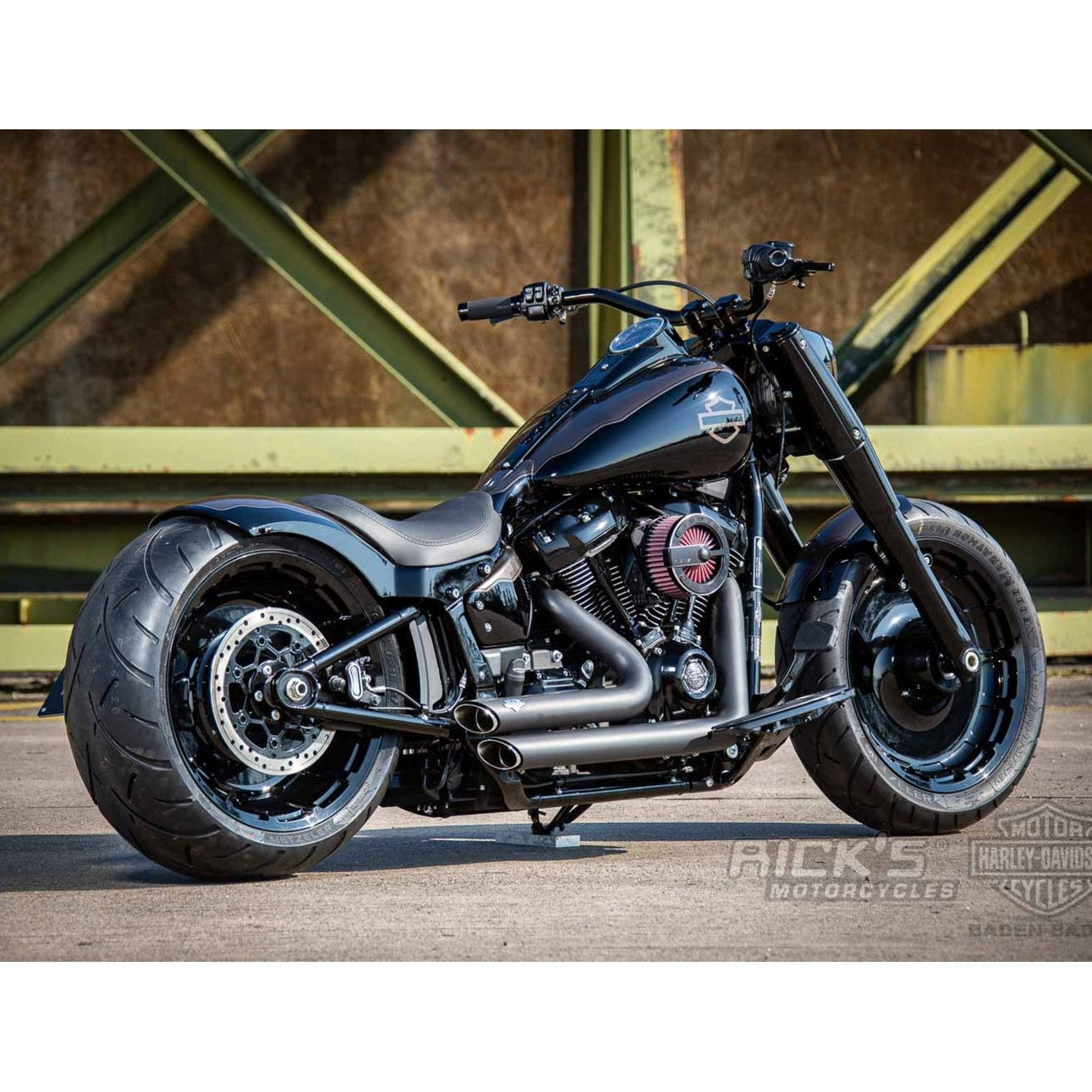Rick's Rear Fender Complete Kit (Softail Wide 2018+)