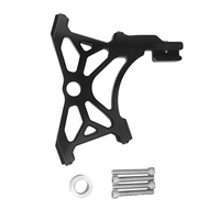 Raceworks Dual Rear Radial Caliper Mount 108MM (Dyna 2000+) Black
