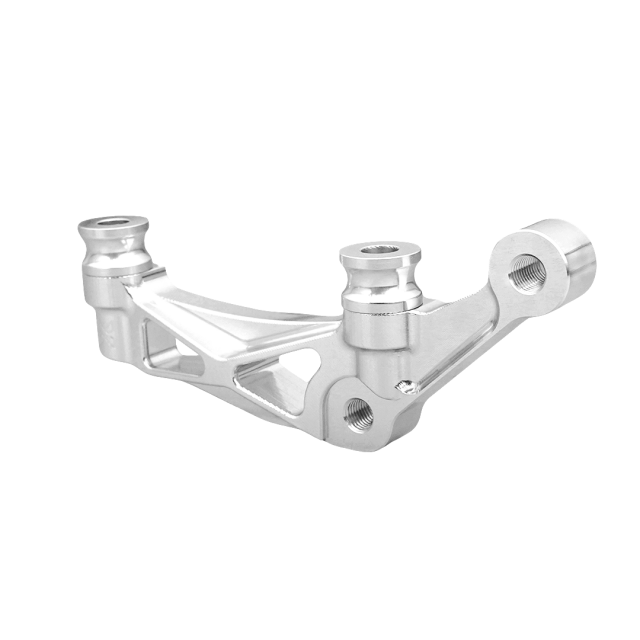 Raceworks 100mm Front Axial to Radial Caliper Mounts/Pair Raw