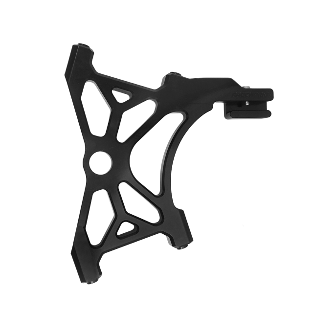 Raceworks Dual Rear Radial Caliper Mount 108MM (Dyna 2000+) Black