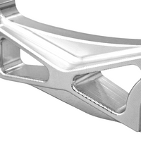 Raceworks 100mm Front Axial to Radial Caliper Mounts/Pair Raw