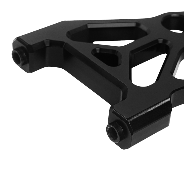 Raceworks Dual Rear Radial Caliper Mount 108MM (Dyna 2000+) Black