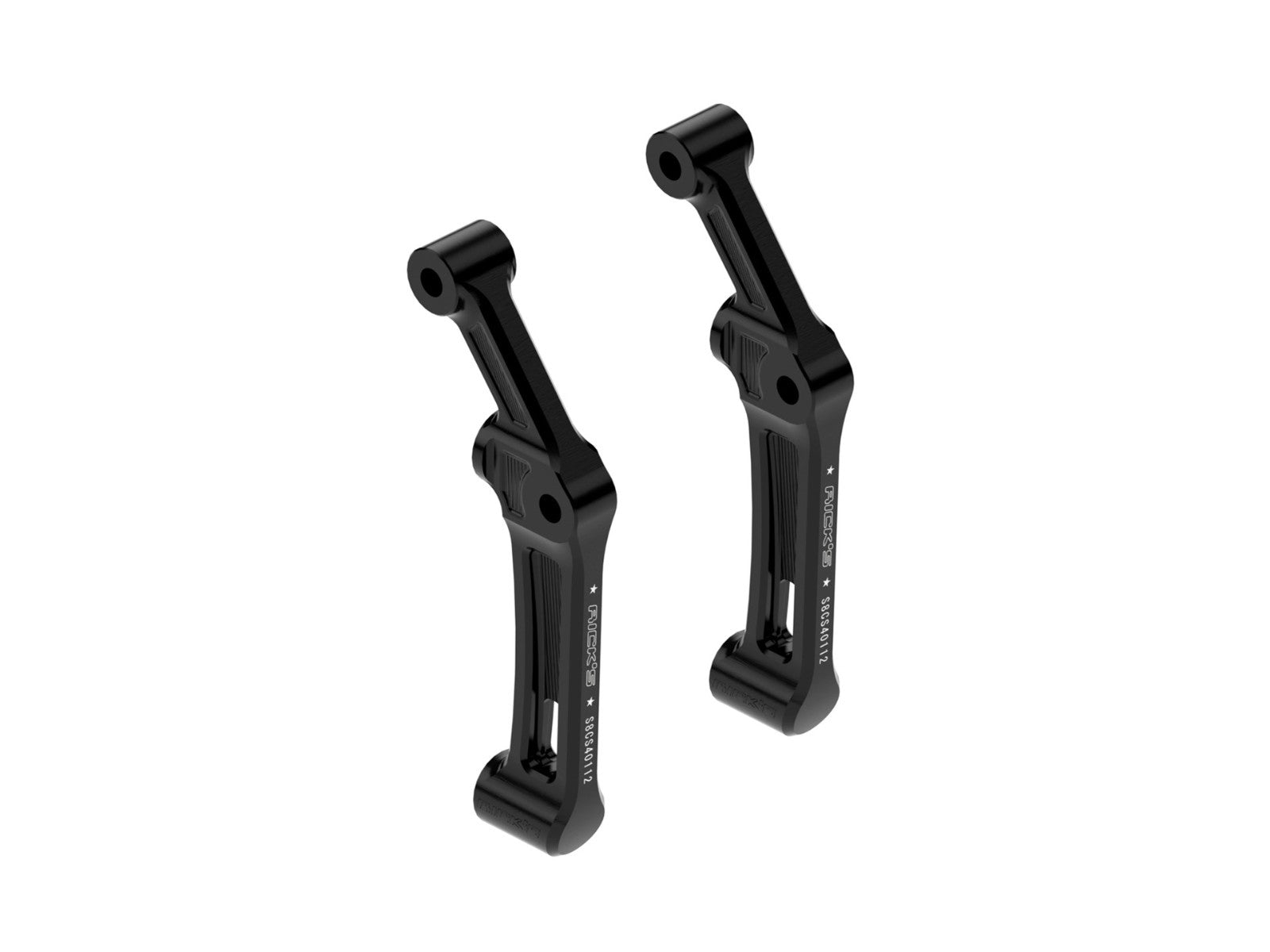 Rick's Clubstyle Front Brake Radial Caliper Adapter Left Side 300mm - 07-up