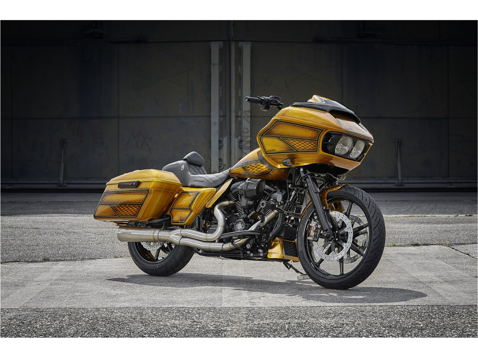 Rick's Clubstyle Front Brake Radial Caliper Adapter Left Side 300mm - 07-up