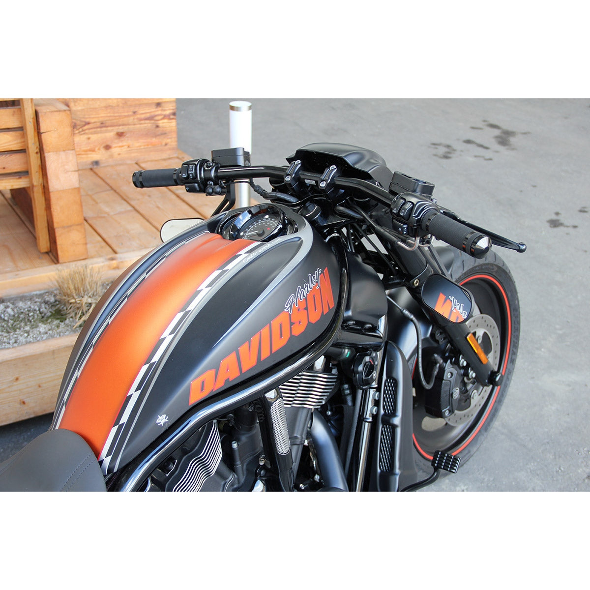Cult-Werk Airbox Cover RACING Night Rod Special 2007-2017