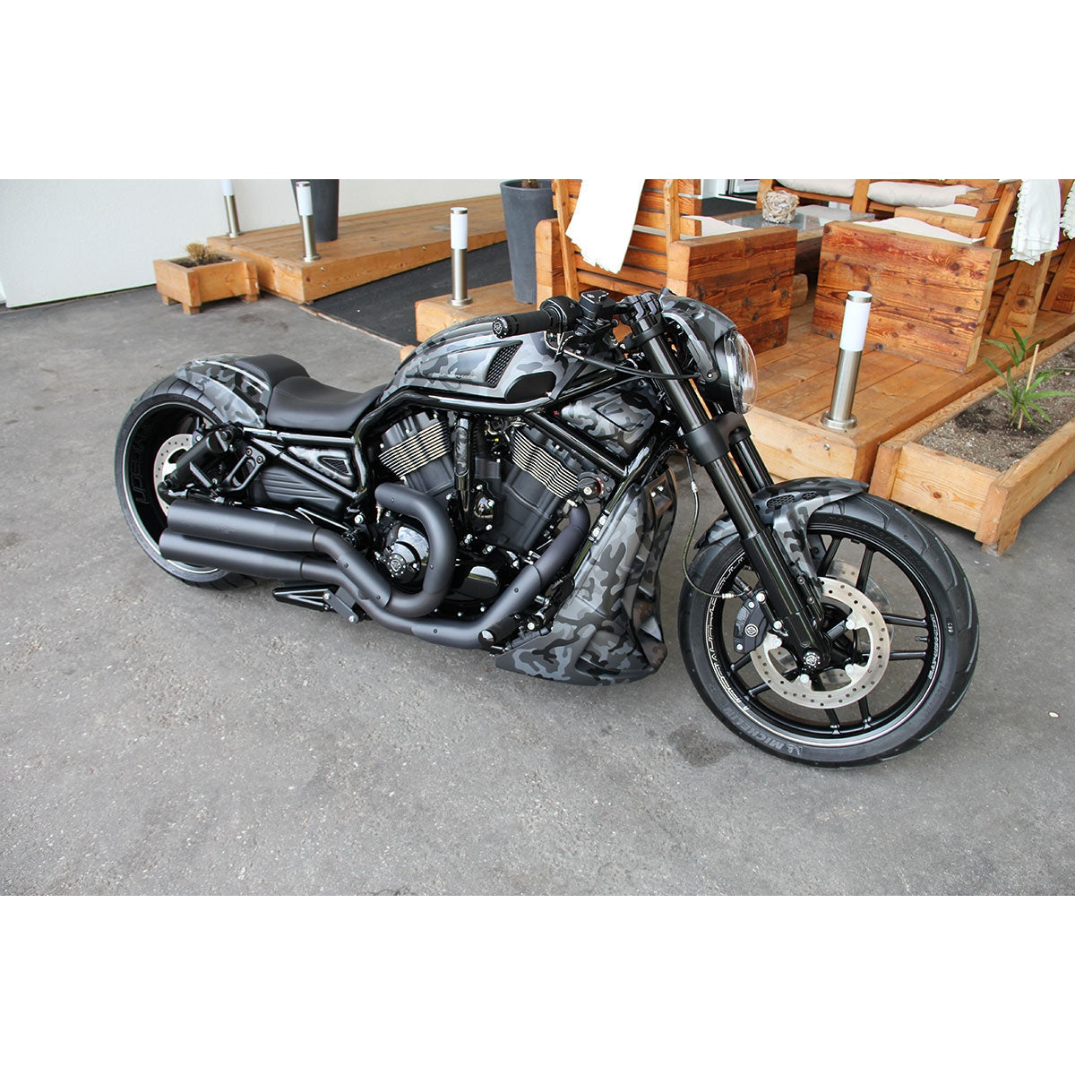 Cult-Werk Front fender CUSTOM V2 Night Rod Special 2012-2017