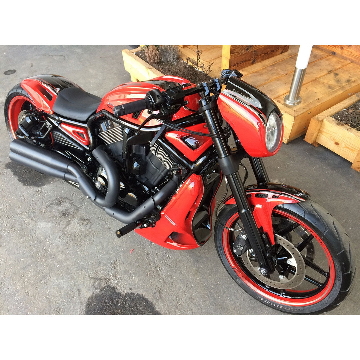 Cult-Werk Front fender CUSTOM V2 Night Rod Special 2012-2017