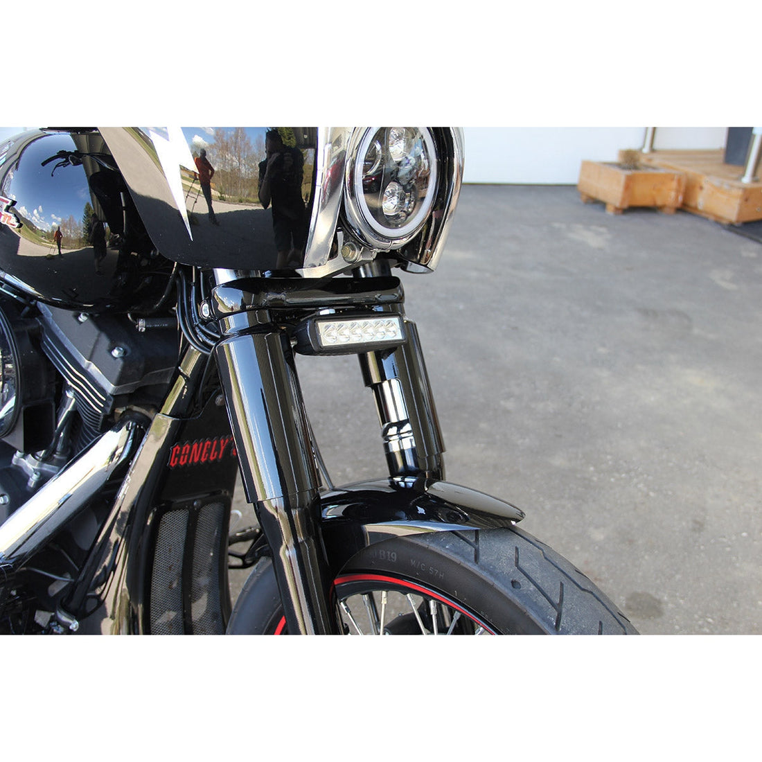 Cult-Werk Lower fork cover Dyna 2007-2017