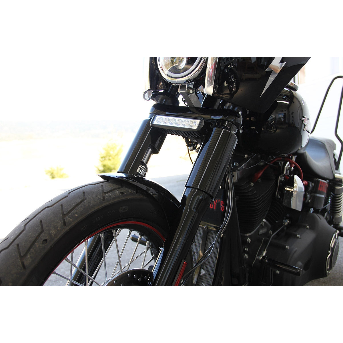 Cult-Werk Lower fork cover Dyna 2007-2017