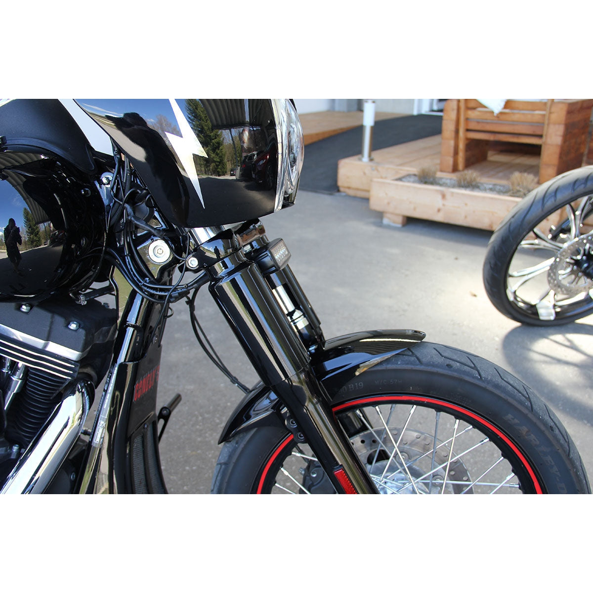 Cult-Werk Lower fork cover Dyna 2007-2017