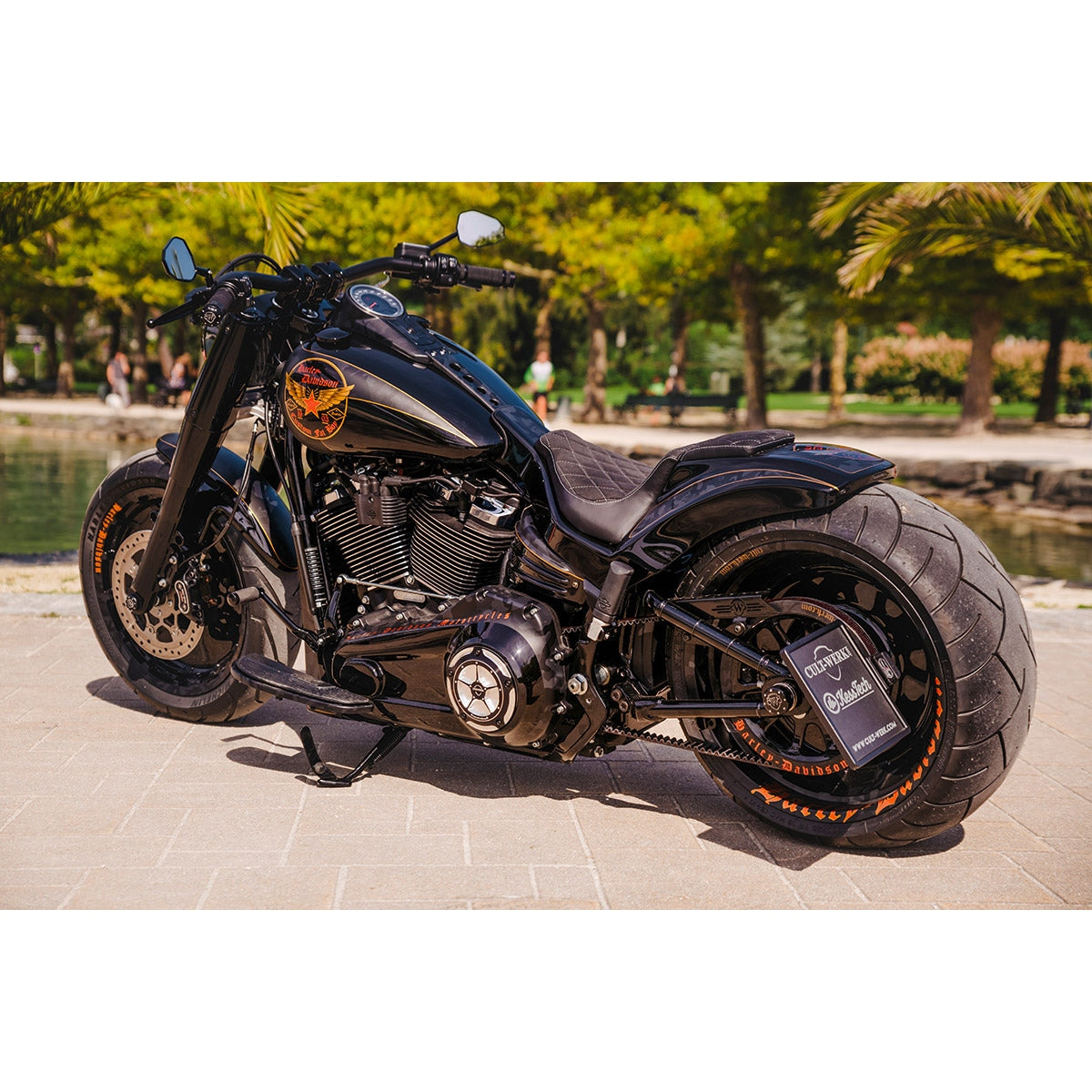 Cult-Werk Rear conversion RACING Fat Boy 2018+