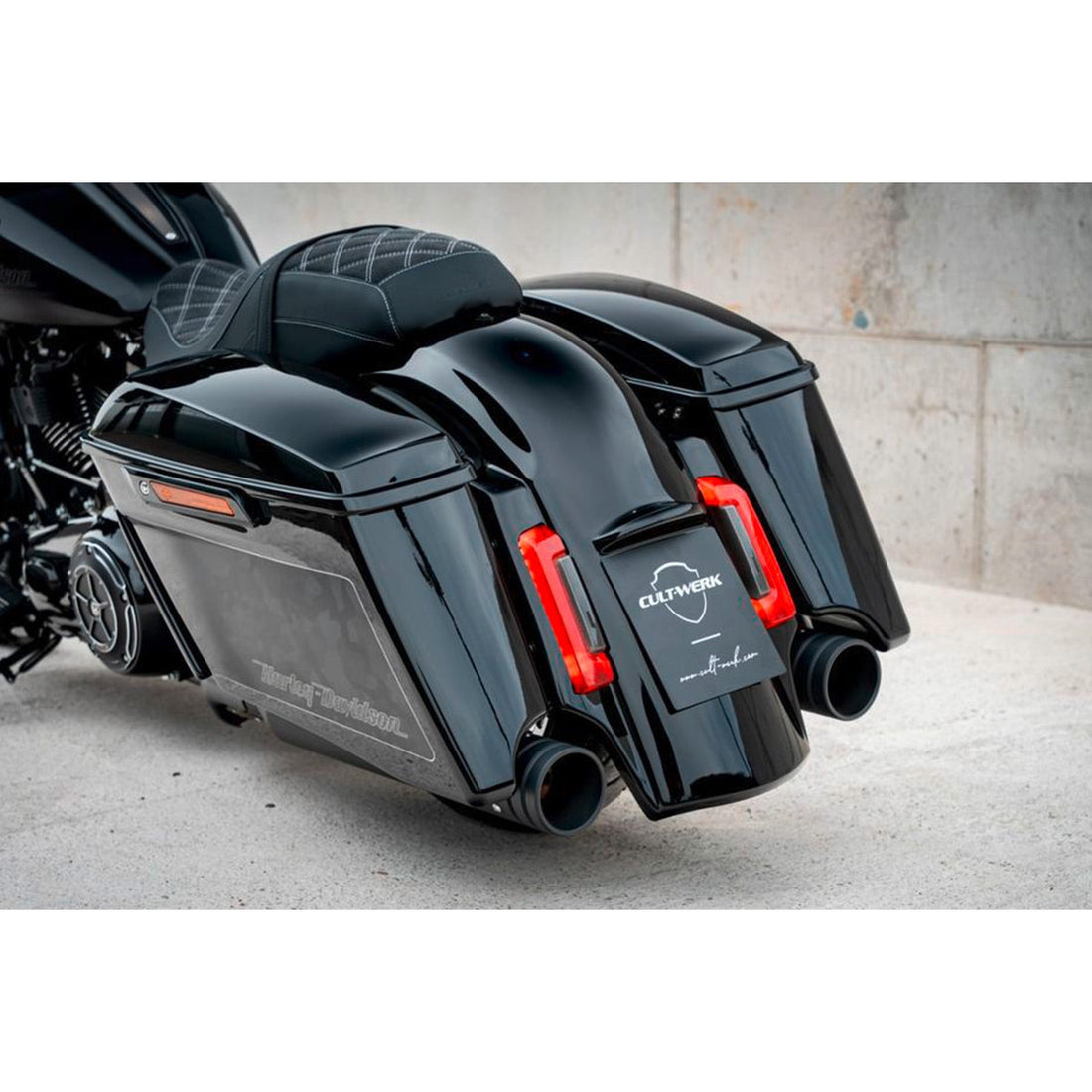 Cult-Werk Rear conversion kit "Bagger" V1 Touring CVO 2023 & Touring 2024