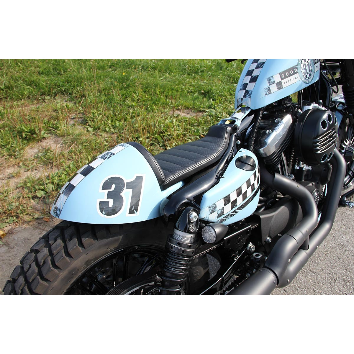 Cult-Werk Rear fender CAFE RACER Sportster 2004+