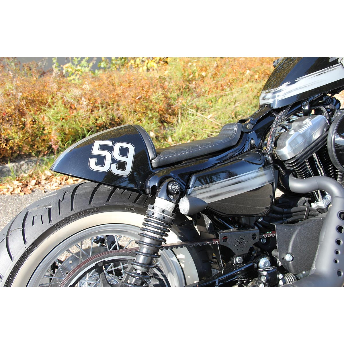 Cult-Werk Rear fender CAFE RACER Sportster 2004+