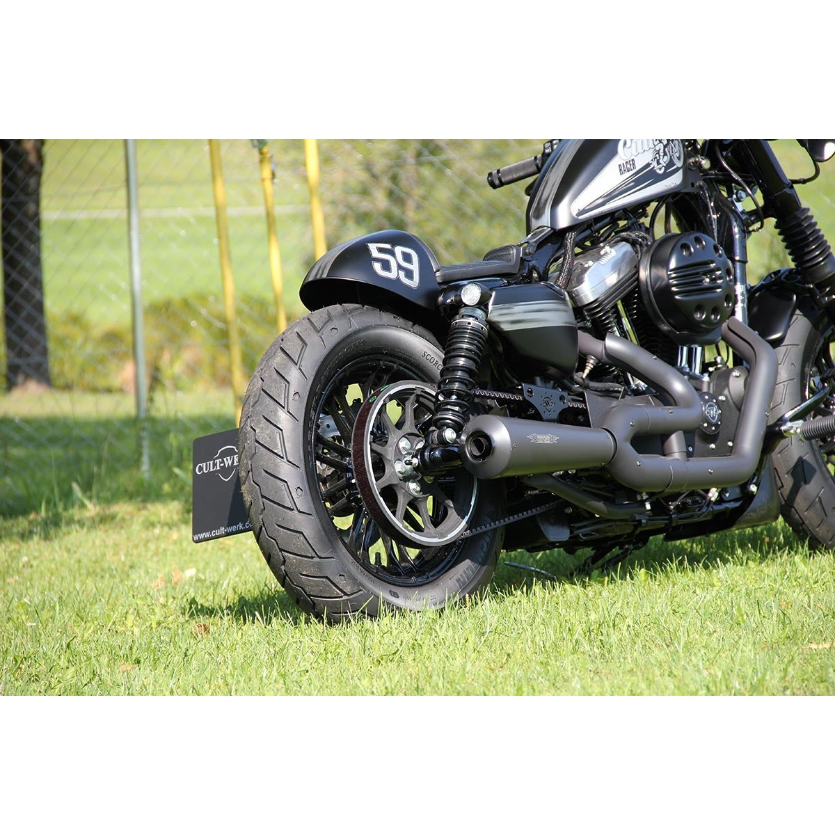Cult-Werk Rear fender CAFE RACER Sportster 2004+