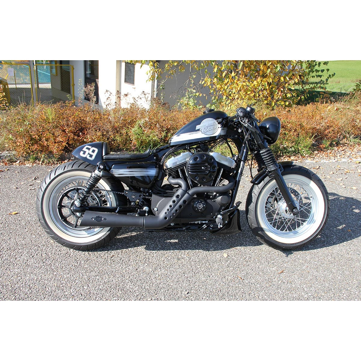 Cult-Werk Rear fender CAFE RACER Sportster 2004+