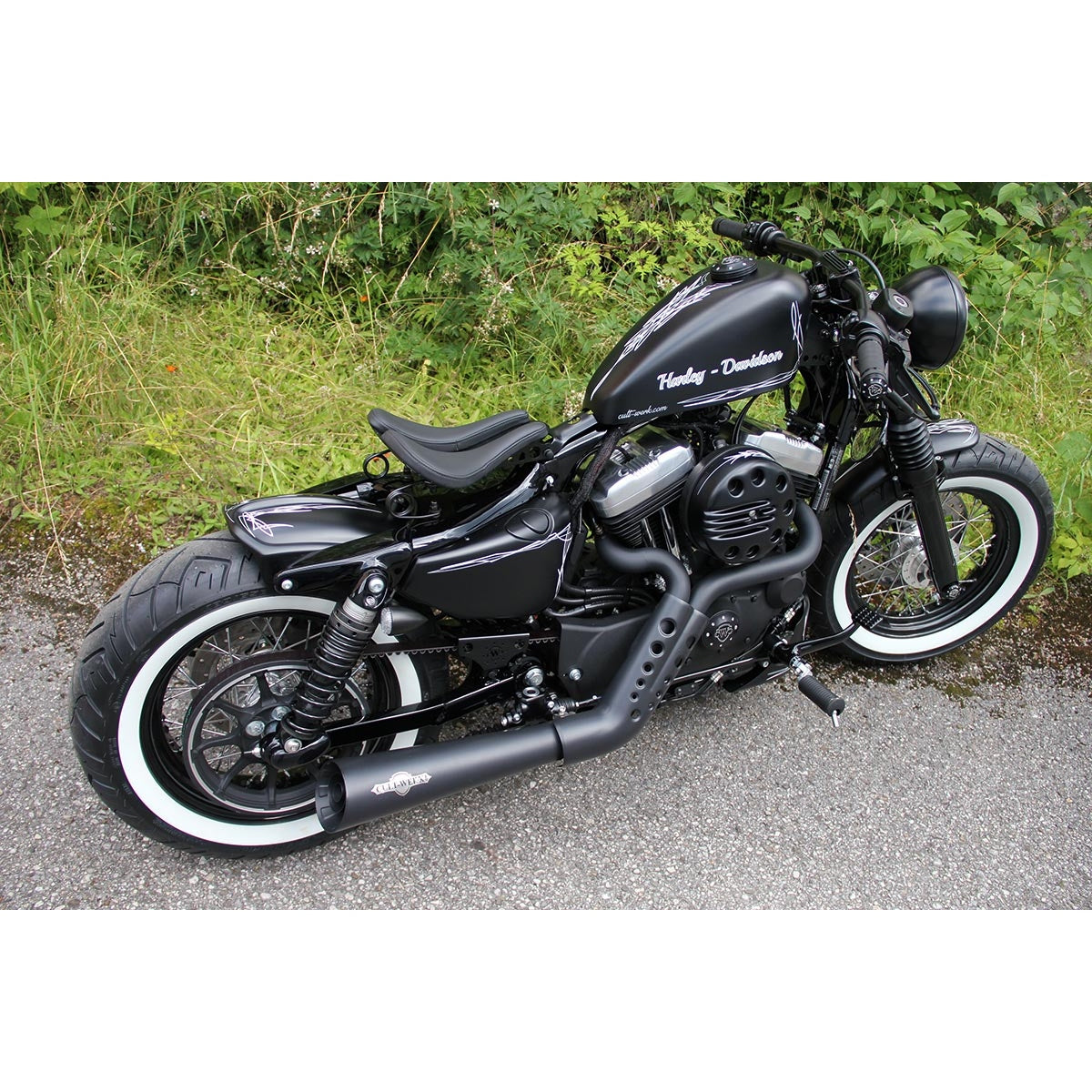 Cult-Werk Rear fender OLD SCHOOL Sportster 2004+