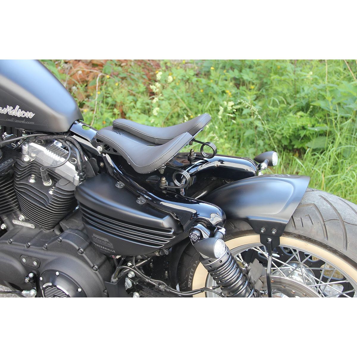 Cult-Werk Swing saddle OLD SCHOOL all Sportster