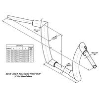 Killer Custom Fat Handlebar (Road Glide 2015-2024)