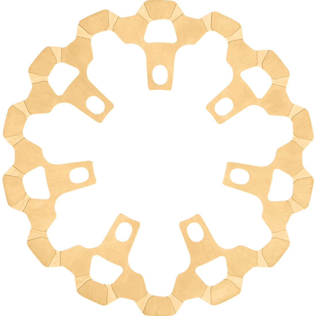 LYNDALL RACING BRAKES LLC Brake Rotor Front 11-13/16" Gold 3622