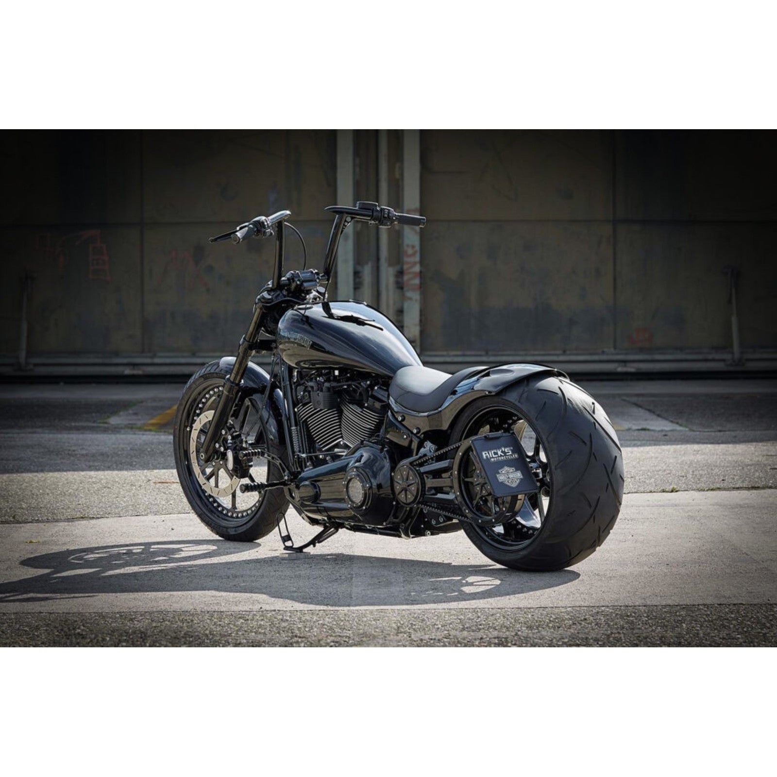 Ricks Single Sided Swingarm Softail 2018+ / Wide