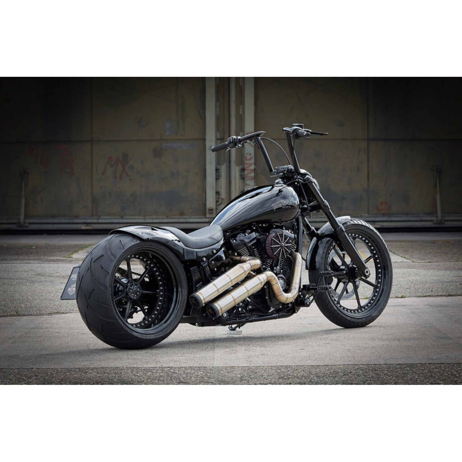 Ricks Single Sided Swingarm Softail 2018+ / Wide