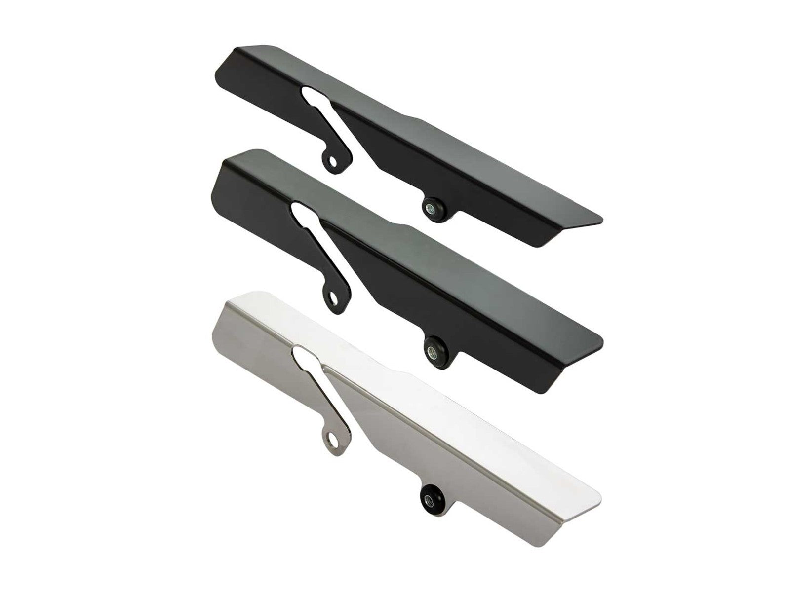 Rick's Belt Guard Polished Plain - Softail 18-up