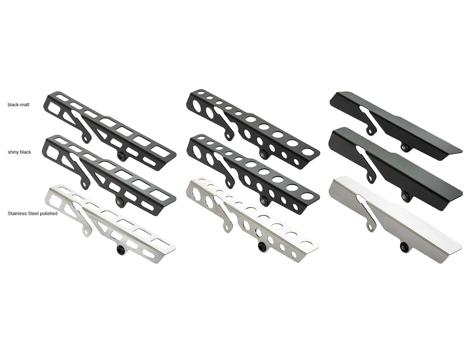 Rick's Belt Guard Polished Square Cut - Softail 18-up