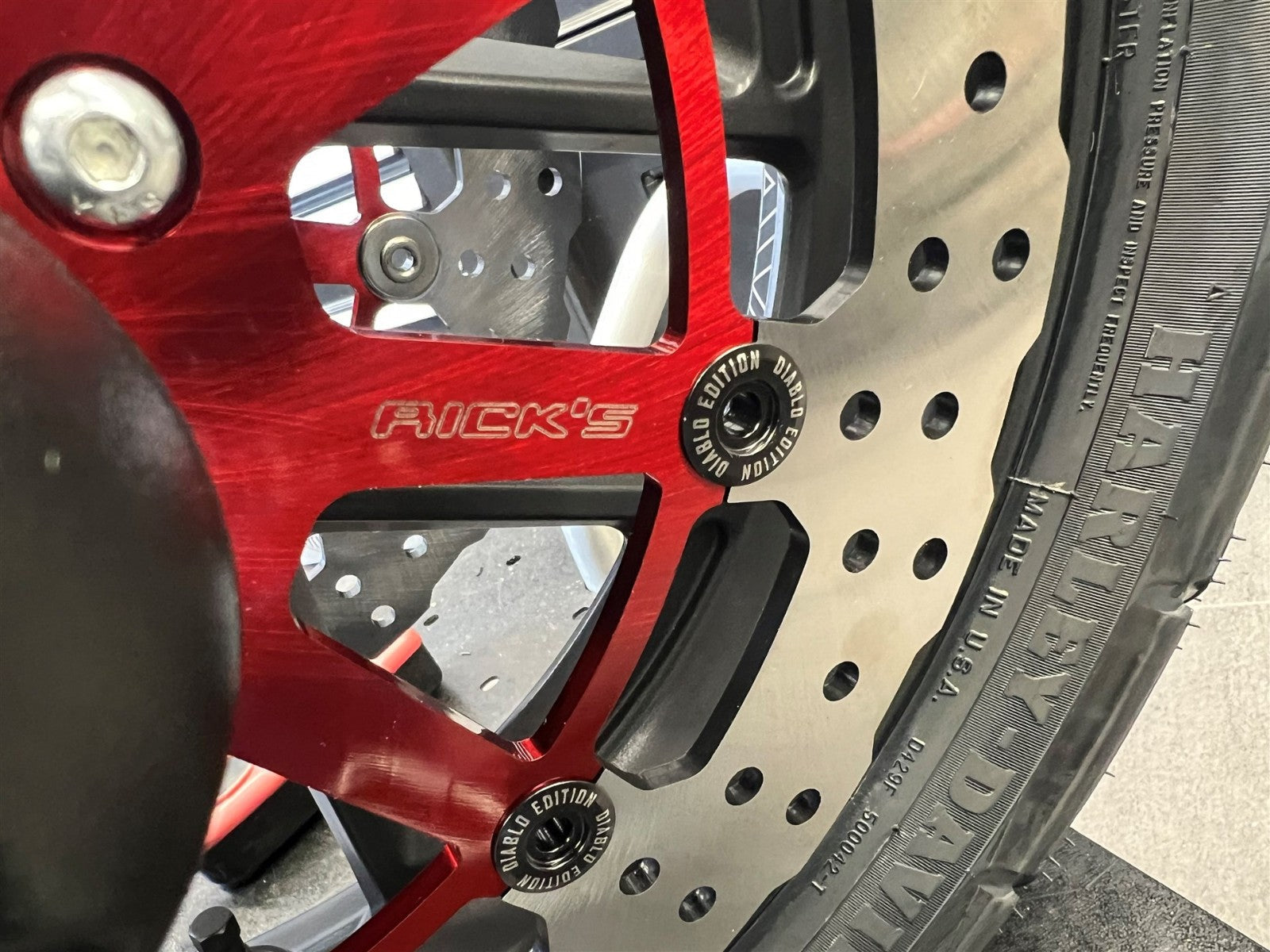 Rick's Front 11.5"/292mm Wave "El Diablo" Brake Rotor