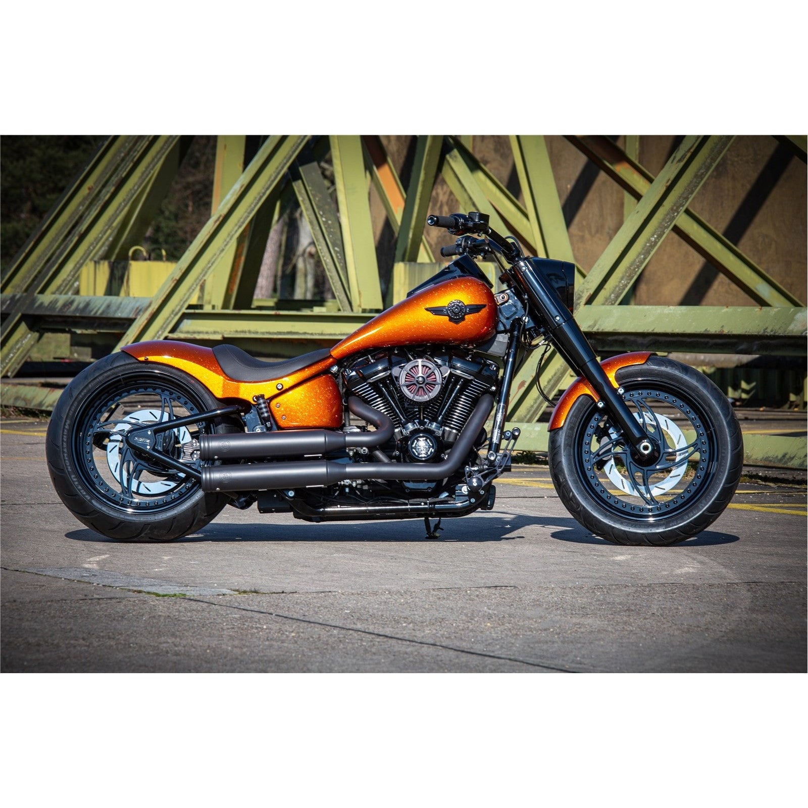 Ricks Wide Wheel Swingarm Softail 2018+