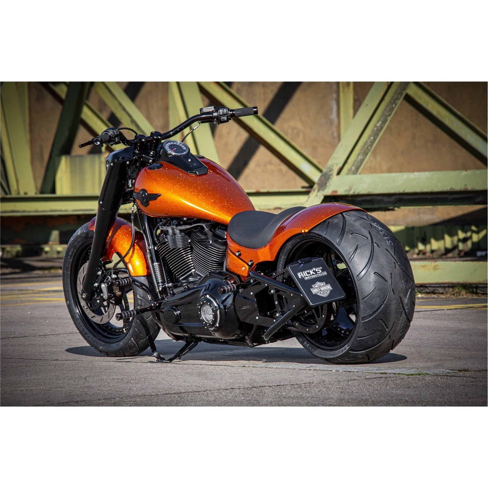 Ricks Wide Wheel Swingarm Softail 2018+