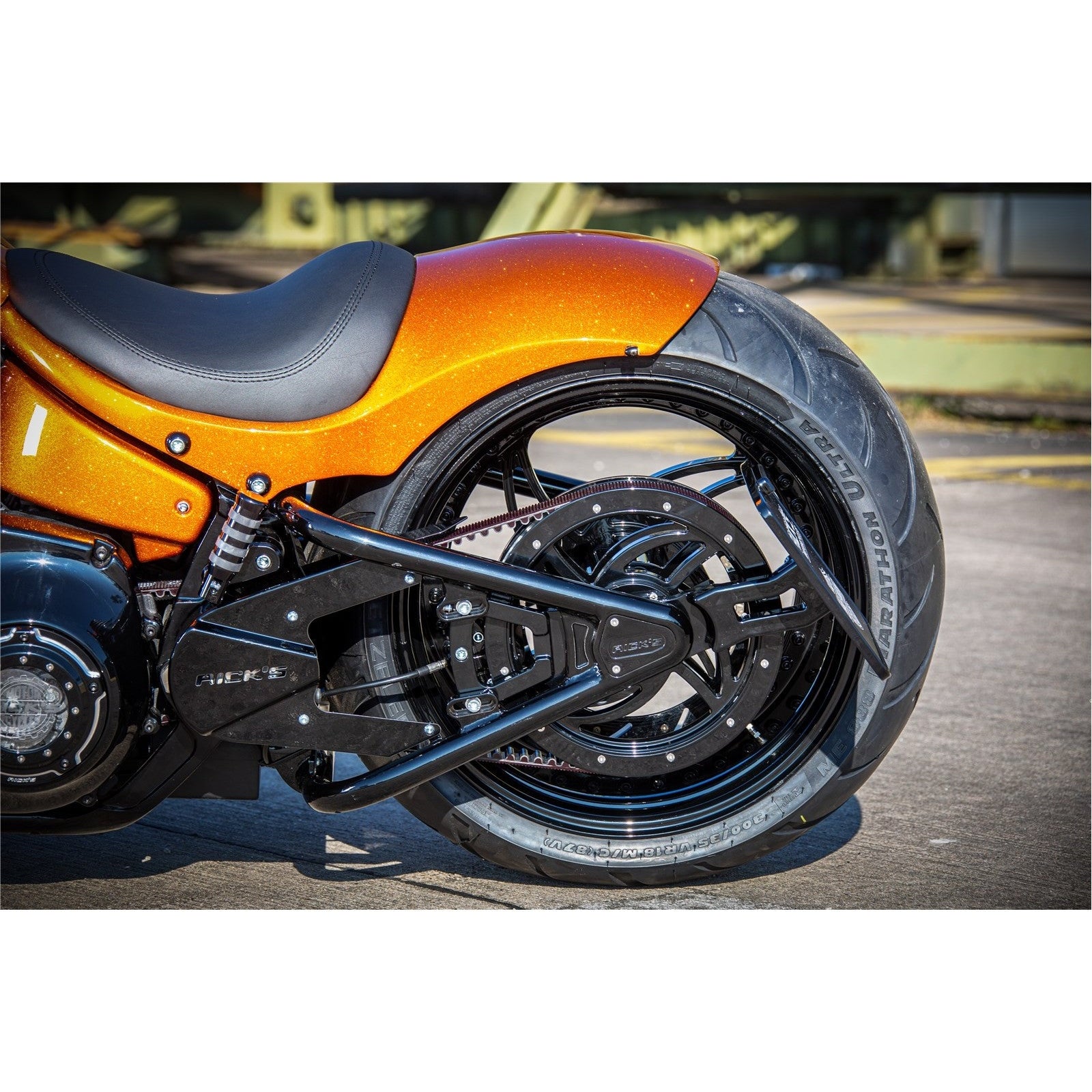 Ricks Wide Wheel Swingarm Softail 2018+