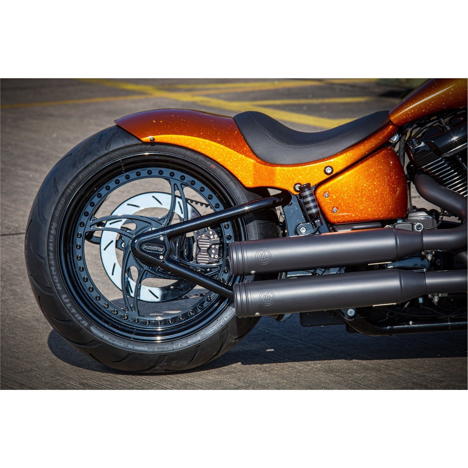 Ricks Wide Wheel Swingarm Softail 2018+