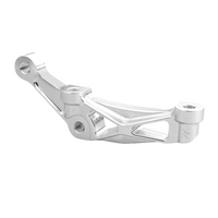 Raceworks 100mm Front Axial to Radial Caliper Mounts/Pair Raw