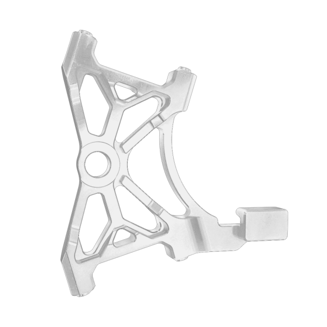 Raceworks Dual Rear Radial Caliper Mount 108MM (Dyna 2000+) Raw