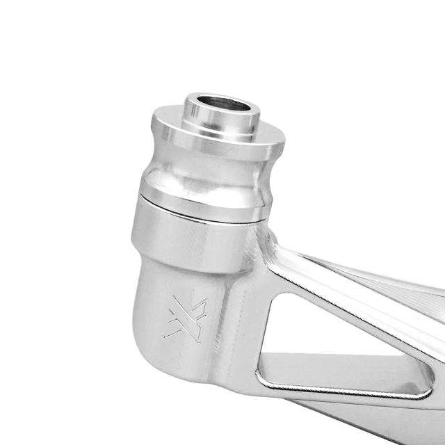 Raceworks 108mm Front Axial to Radial Caliper Mounts/Pair Raw