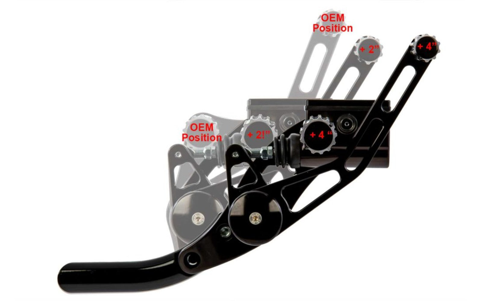 Rick's Forward Controls "AK4.7" +2in Polished - Softail 18-up