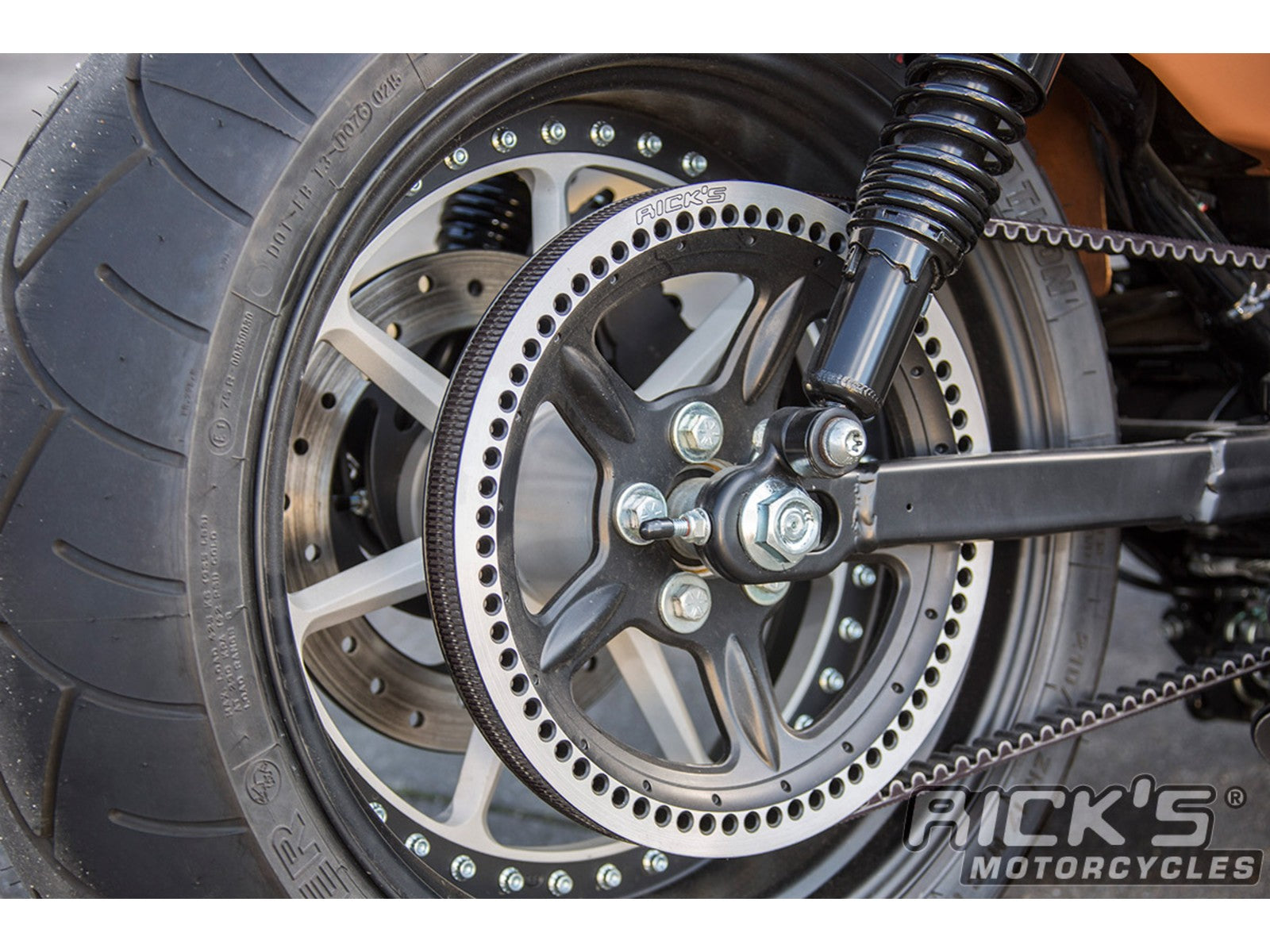 Rick's 200 Extended Swingarm - Sportster 2014-up