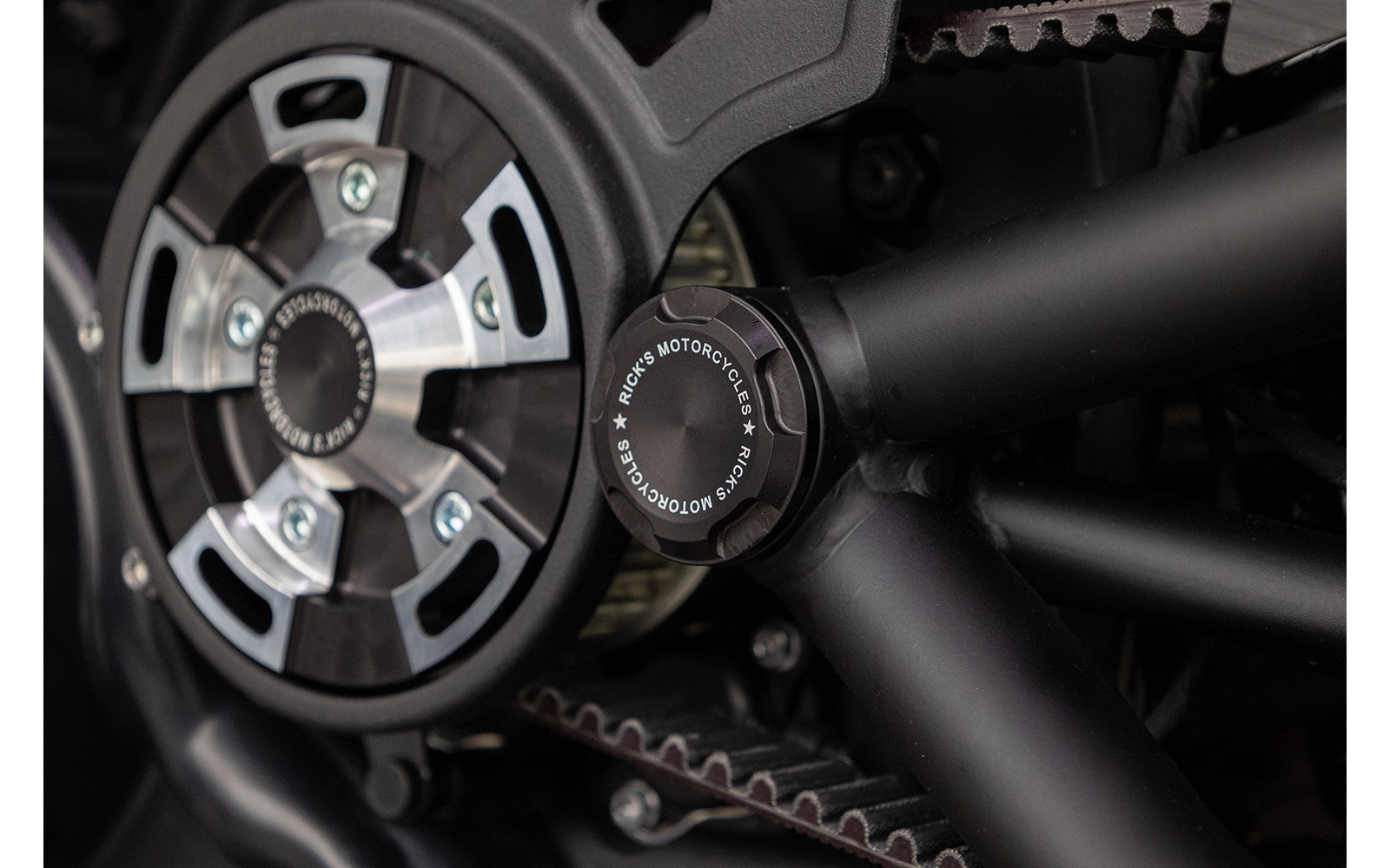 Rick's Swingarm Axle Covers "Premium" - Sportster S 21-up