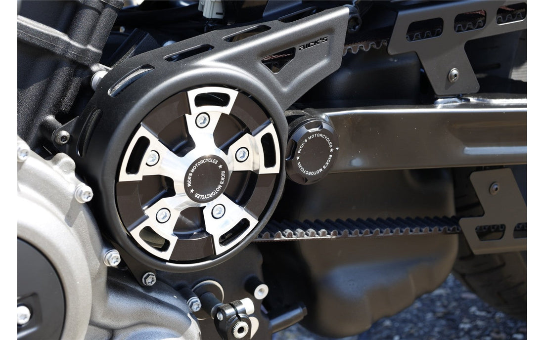 Rick's Swingarm Axle Cover Premium - Nightster 22-up