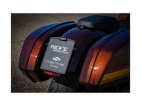 Rick's Complete License Plate With Mounting Adaptor - Softail 18-up