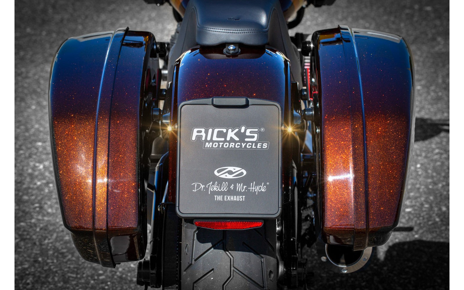 Rick's License Plate Base Plate with (Atto DF 3-1) - Universal