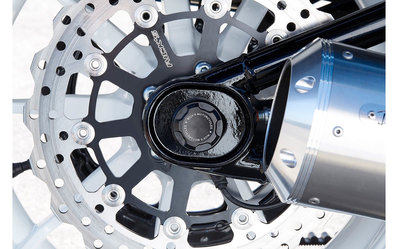 Rick's Axle Cover Set Premium - Steet Bob / Slim etc 18-up